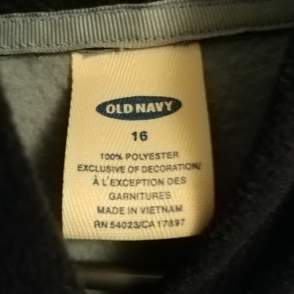 Old Navy Hoodie (Size 16) - Picture 2 of 2